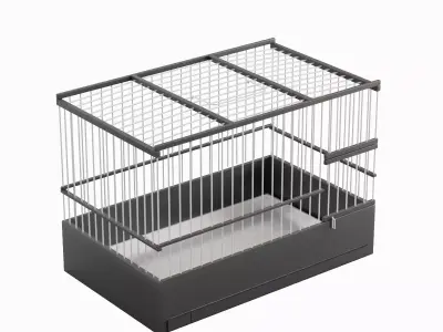 Small Birdcage 03 3D model
