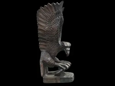 Poise Of Glory Low-poly 3D model