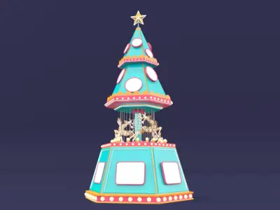 christmas tree 3D model