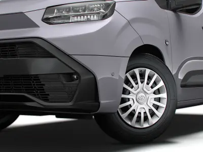 Toyota ProAce City Van Electric SWB 2024 3D model