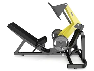 Technogym - Plate Loaded - Leg Press 3D model