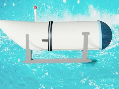 Titan Free low-poly 3D model