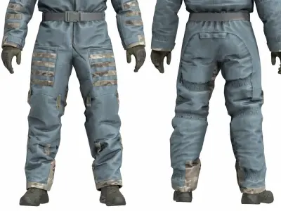 FORT Voin Protective Suit FSB Low-poly 3D model