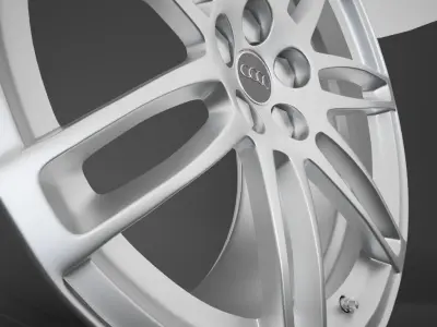 Audi RS4 Rim 3D model