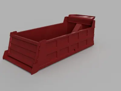 Industrial dump parts 3D model