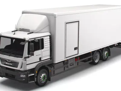 MAN TGM Box Rigid 2019 3D model
