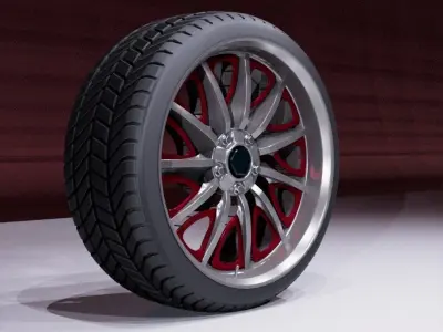 C11TFML wheel 3D model