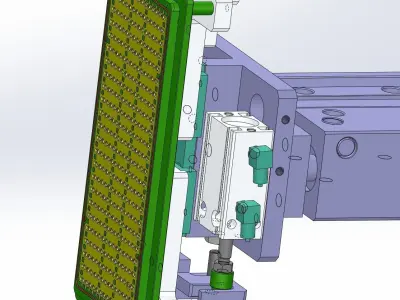 Gas claw institutions 3D model