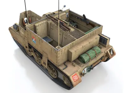 Bren Gun Carrier - BUC - T17358 3D model