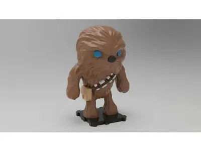 Chewbacca 3D Printing Creation 3D print model