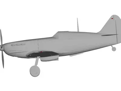 Dewoitine D 520 3D model