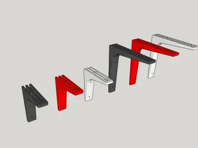 Ikea EKBY Stodis - Wall Shelves and Brackets Free 3D print model