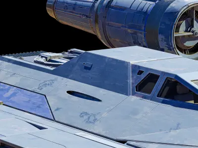 Star Wars U-WING 3D model