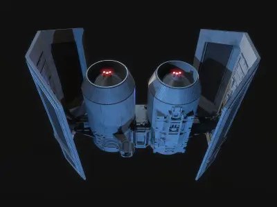 TIE Bomber Star Wars 3D model