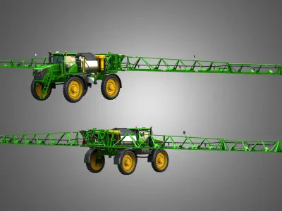 R4045 Self Propelled Sprayer 3D model