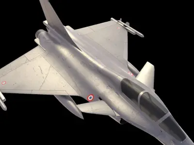 Rafale fighter  3D model