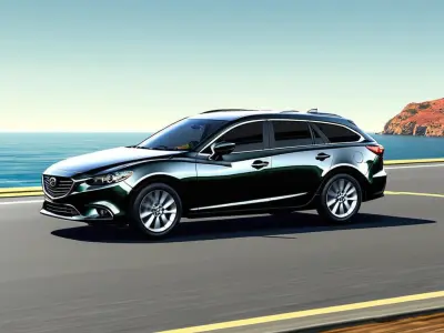 Mazda 6 Wagon Free 3D model