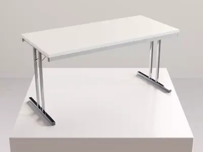 Folding Table for Architecture Free low-poly 3D model