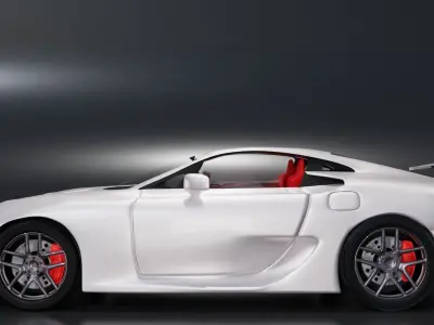 Lexus Lfa Free 3D model