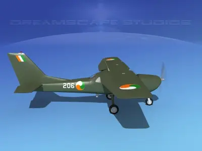 Cessna T-41 Mescalero Ireland 3D model