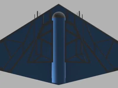 Super Phantom Bomber 3D print model