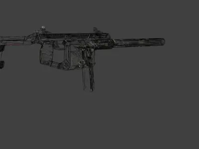 Kriss Vector SMG 3D model