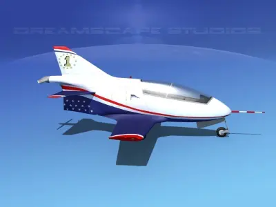 Bede Bd-5 Microplane V04 3D model