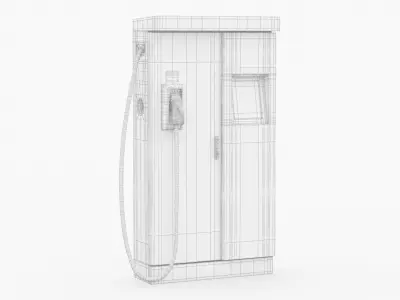 Circutor Raption 100 Outdoor EV Recharge Station 3D model