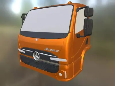 Mercedes-Benz Accelo 2025 3D print model
