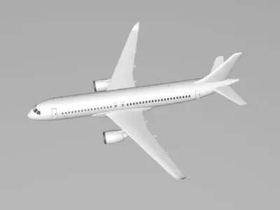 Chinese Trunk Aircraft C919 Free 3D model