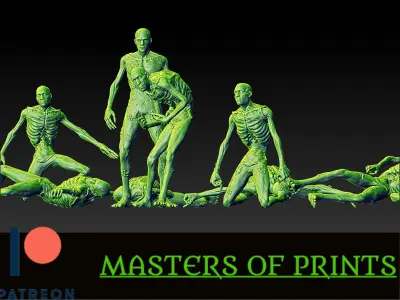 prisoners vol1 3 models 3D print model 3D print model 3D print model
