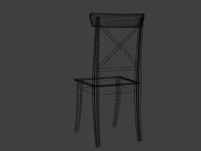 Kitchen Chair Free 3D model