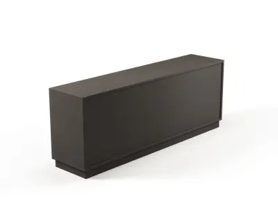 Modern Office Low Cabinet File For Manager  Free 3D model