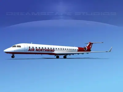 Bombardier CRJ900 Air Northwind 3D model