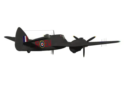 Bristol Beaufighter  MKVIF 3D model