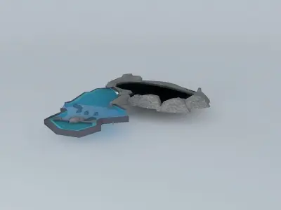 SeaWorld San Diego Rocky Point Preserve 3D model