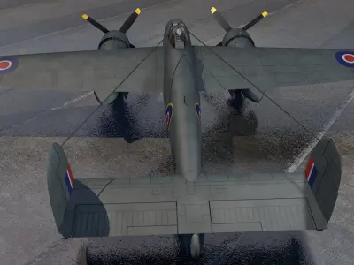 Bristol Brigand TF1 3D model