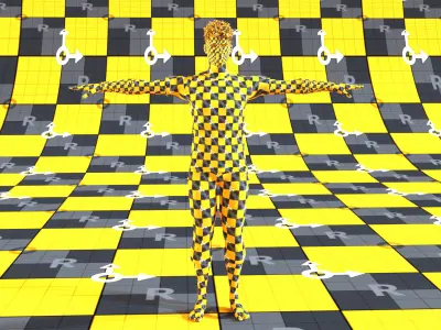 African Male 02 Low-poly 3D model