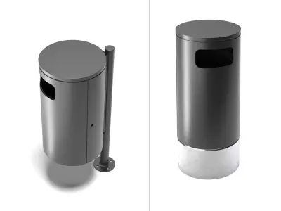 Buli Public Bin Free 3D model