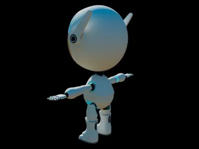 Little Robot 3D model order