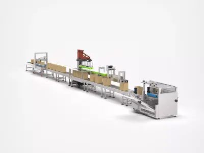 Fully Automatic Food Packing Machine 3D model