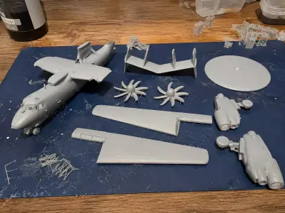 Northrop Grumman E-8C Joint STARS - Military Airborne Jet 3D print model