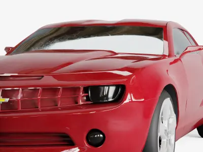 Camaro Car Free 3D Model Free 3D model