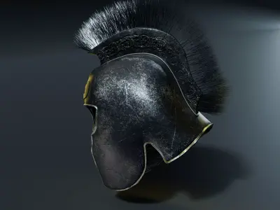 Helmet of Achilles 3D model 3D model