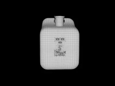 Swedish Army Jerry Can 3D model