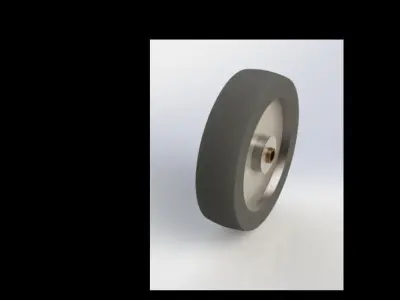 Roda Rodizio 3D model