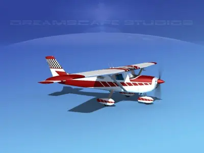 Cessna 150 Aerobat V01 3D model
