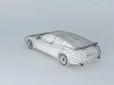 Combat Hurricane Twin Turbo W14 Free 3D model