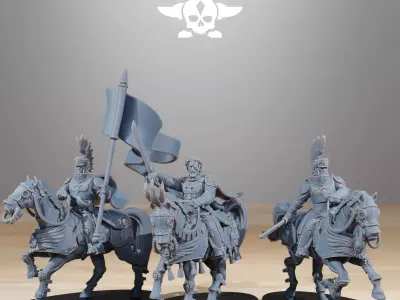 National Guard Cavalry Commanders 3D print model