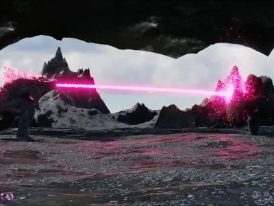 Evolve Godzilla and Kong 3D model Free 3D model